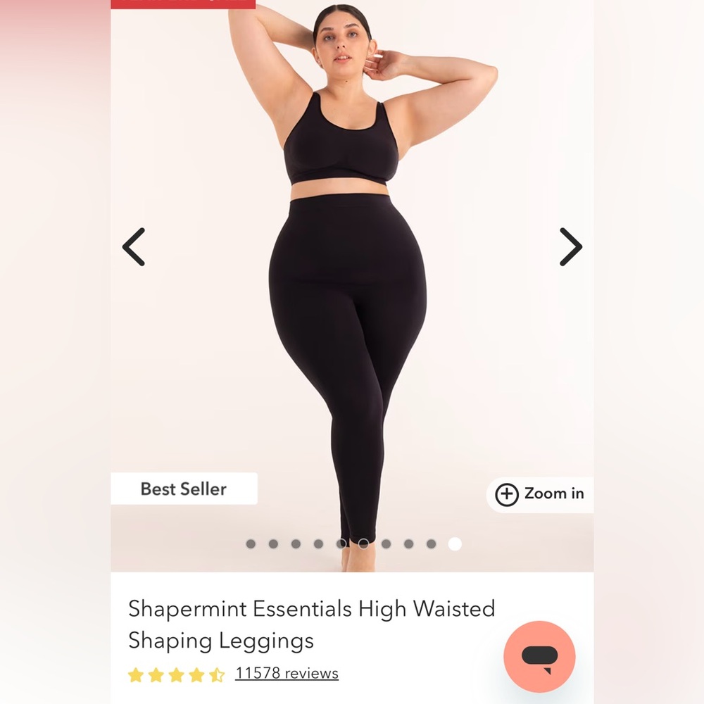 Shapermint medium compression leggings, New!